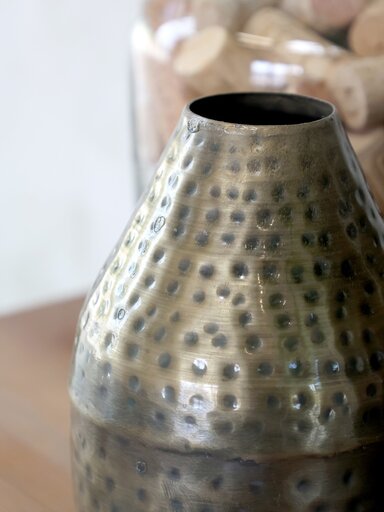 Impressionen zu Chic Antique Vase Antique Messing, Bild 3