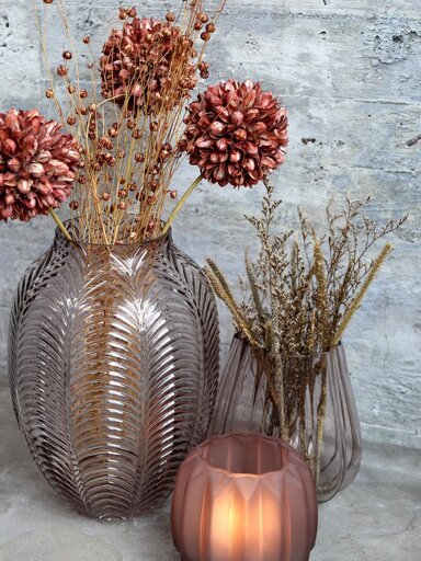 Impressionen zu Chic Antique Vase mit Blattmuster, Bild 5