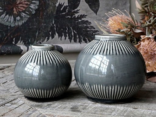 Impressionen zu Chic Antique Vase mit gestreiftem Muster, Bild 1