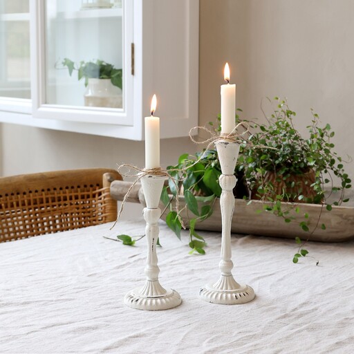 Impressionen zu Chic Antique Vintage Kerzenständer aus Metall, Bild 6