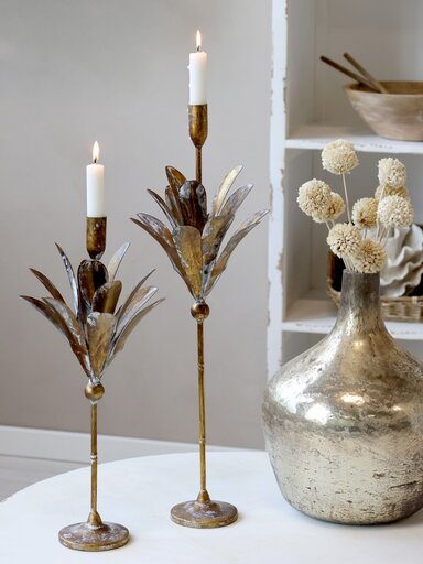 Impressionen zu Chic Antique Vire Kerzenständer in Blumenform, Bild 2