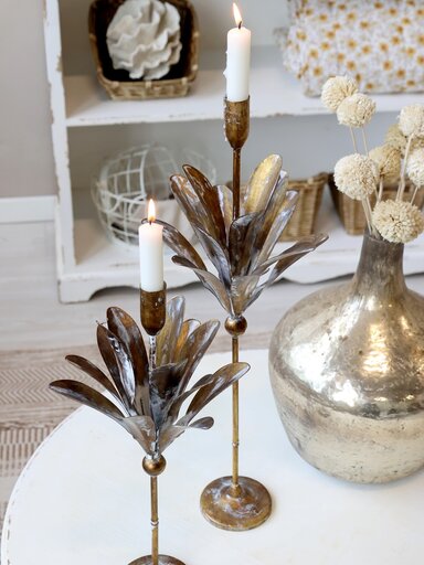 Impressionen zu Chic Antique Vire Kerzenständer in Blumenform, Bild 3