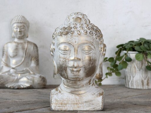 Impressionen zu Chic Antique Vittel Buddha mit Gold Muster, Bild 3