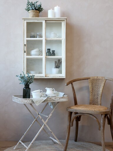 Impressionen zu Chic Antique Wandschrank mit Schwebetür, Bild 4