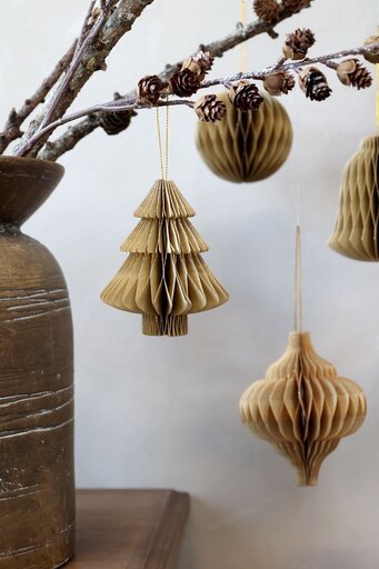 Impressionen zu Chic Antique Weihnachtsbaum aus Papier zum Aufhängen, Bild 4