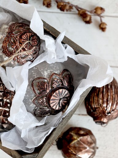 Impressionen zu Chic Antique Weihnachtskugel Perlen, Bild 2