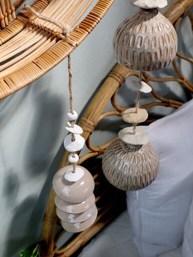 Impressionen zu Chic Antique Windspiel mit Juteschnur, Bild 1