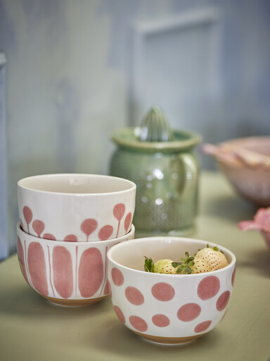 Impressionen zu Bloomingville Linora Schalen 3er Set Steingut, Bild 6