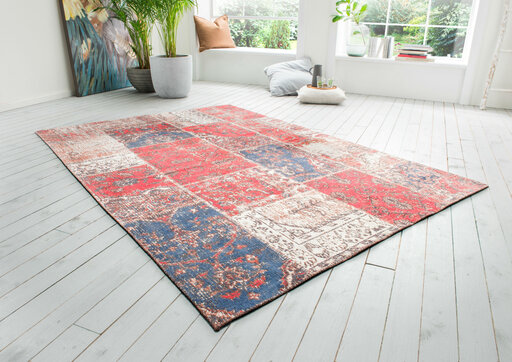 Impressionen zu Faktorei Vintage-Teppich CABERNET, Bild 2