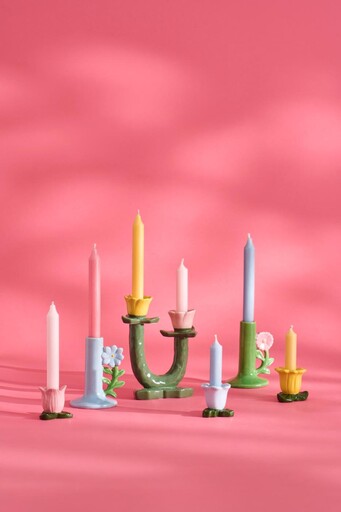 Frühlingsduft in Kerzenform