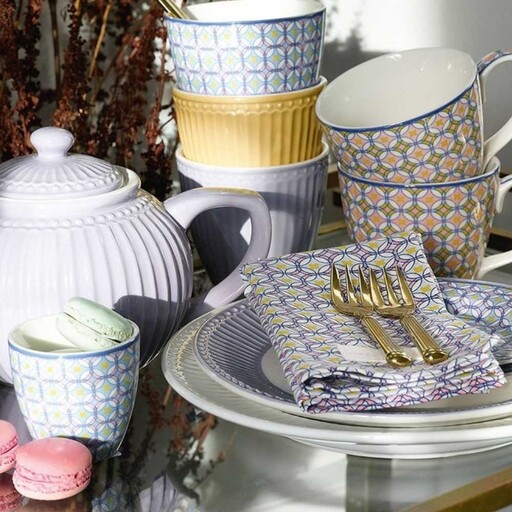 Impressionen zu GreenGate Geschirrhandtuch Lola pale blue, Bild 1