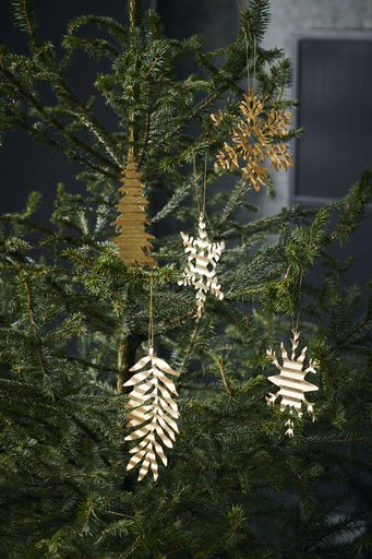 Impressionen zu House Doctor Ornament aus Metall Snow Flower, Bild 3