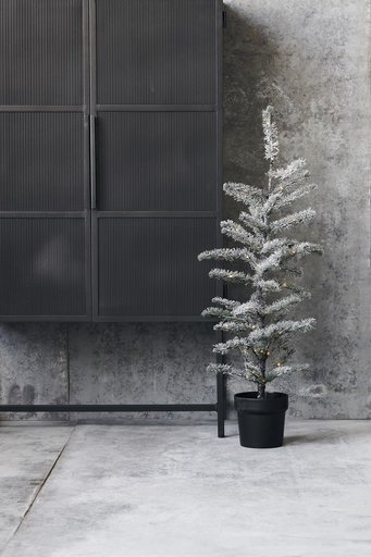 Impressionen zu House Doctor Weihnachtsbaum Flocked mit LED, Bild 1