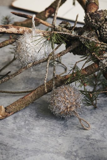 Impressionen zu House Doctor Weihnachtskugel Puffie, Bild 1