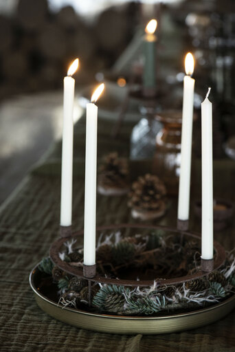 Impressionen zu IB Laursen Adventkerzenhalter für dünne Kerzen mit Spießen, Bild 2