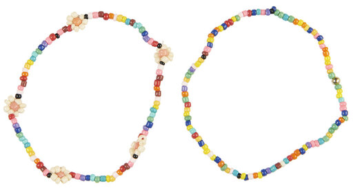 Impressionen zu IB Laursen Perlen Armband Glasperlen Multifarben, Bild 1