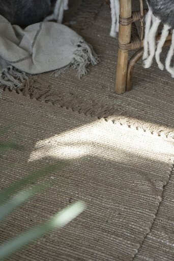 Impressionen zu IB Laursen Bodenmatte aus Jute und Baumwolle, Bild 3