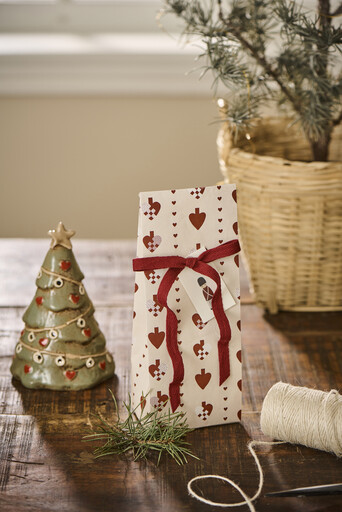 Impressionen zu IB Laursen Buntfalttüte Flechtherzen, Bild 1