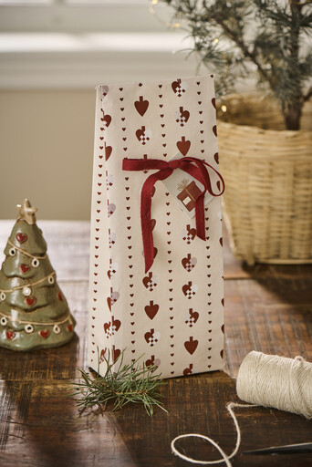 Impressionen zu IB Laursen Buntfalttüte Flechtherzen, Bild 3