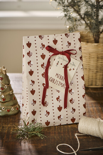 Impressionen zu IB Laursen Buntfalttüte Flechtherzen, Bild 4