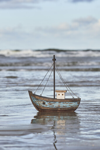 Impressionen zu IB Laursen Deko-Schiff aus Holz Nautico, Bild 2