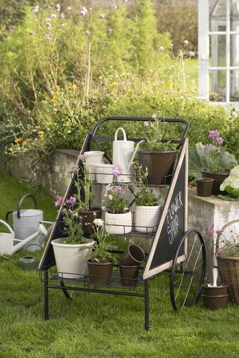 Impressionen zu IB Laursen Displaywagen, Blumenwagen auf Rädern, Bild 4