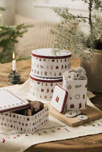 Impressionen zu IB Laursen Dose mit Weihnachtsmotiven viereckig, Bild 1