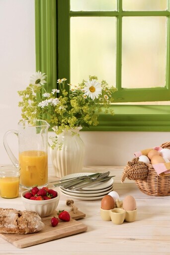 Impressionen zu IB Laursen Eierhalter für 5 Eier - Steingut, Bild 1