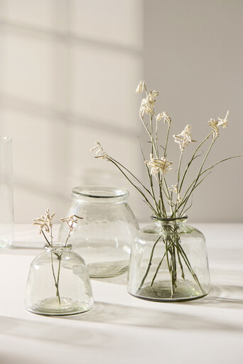 Impressionen zu IB Laursen Glas Vase mit kleiner Öffnung mundgeblasen, Bild 1