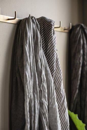Impressionen zu IB Laursen Halstuch bordeaux mit Muster aus Baumwolle, Bild 10