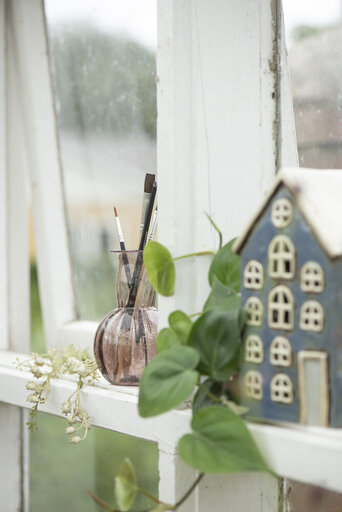 Impressionen zu IB Laursen Haus für Teelicht Nyhavn graue Tür, Bild 1