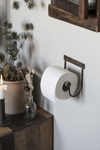 Impressionen zu IB Laursen IB Toilettenpapierhalter aus Metall mit Holzrolle, Bild 5