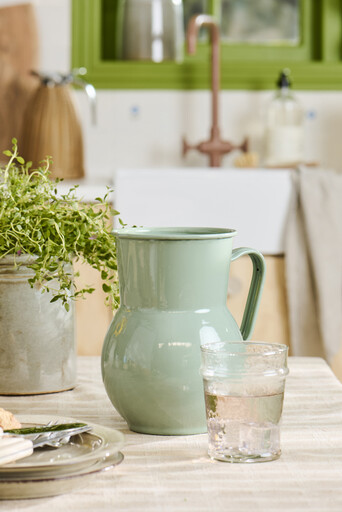 Impressionen zu IB Laursen Kanne aus Emaille, Bild 2