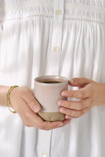 Impressionen zu IB Laursen Keramik Becher ohne Henkel Heart, Bild 9