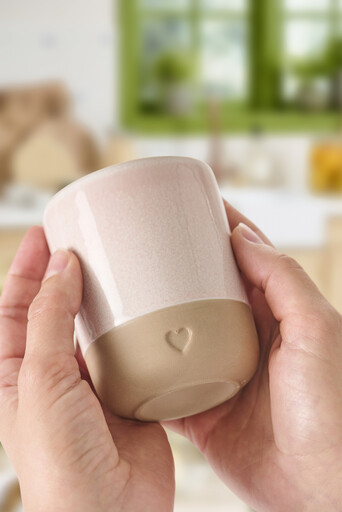 Impressionen zu IB Laursen Keramik Becher ohne Henkel Heart, Bild 11