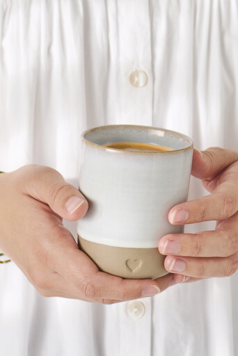 Impressionen zu IB Laursen Keramik Becher ohne Henkel Heart, Bild 12