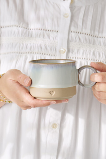 Impressionen zu IB Laursen Keramik Tasse mit Henkel Heart, Bild 7