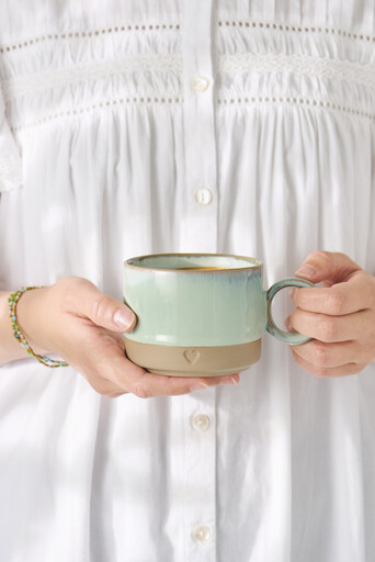 Impressionen zu IB Laursen Keramik Tasse mit Henkel Heart, Bild 9