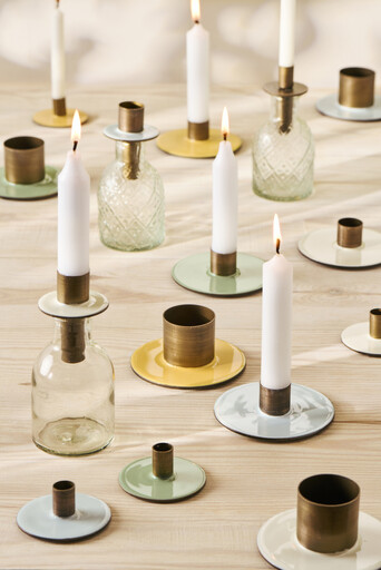 Impressionen zu IB Laursen Kerzenhalter für 3,8 cm Stabkerze 2-farbig, Bild 2