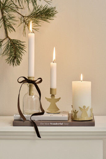 Impressionen zu IB Laursen Kerzenhalter für Stabkerzen und Dünne Kerzen Engel, Bild 2