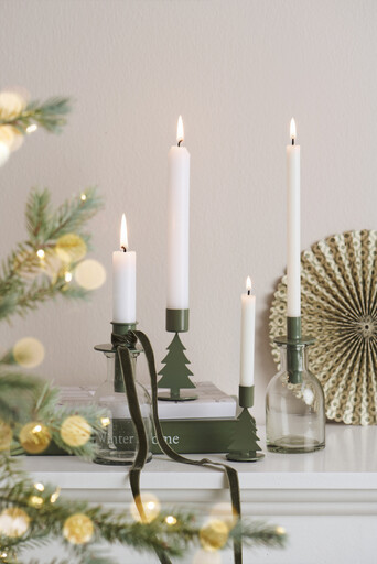 Impressionen zu IB Laursen Kerzenhalter für Stabkerzen und Dünne Kerzen Tannenbaum, Bild 1