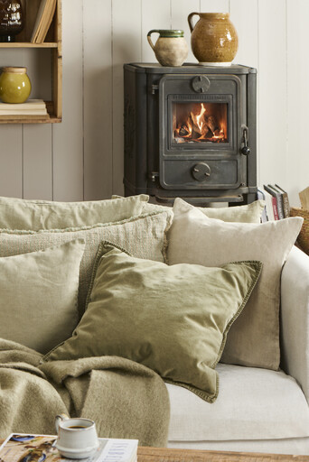 Impressionen zu IB Laursen Kissenbezug Velour quadratisch, Bild 21