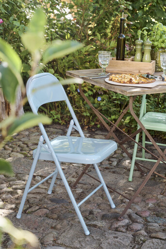 Impressionen zu IB Laursen Klappstuhl aus Metall, Bild 3