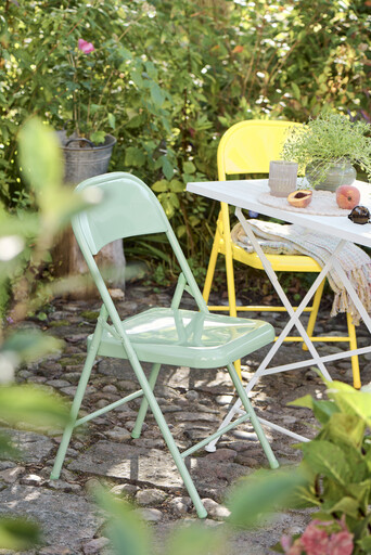 Impressionen zu IB Laursen Klappstuhl aus Metall, Bild 4