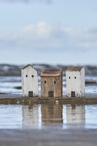 Impressionen zu IB Laursen Kleines Holz-Häuser Set Nautico, Bild 1