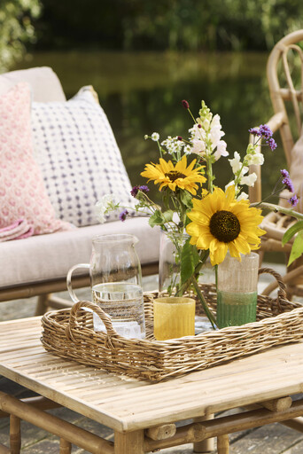 Impressionen zu IB Laursen Loungetisch aus Bambus, Bild 1