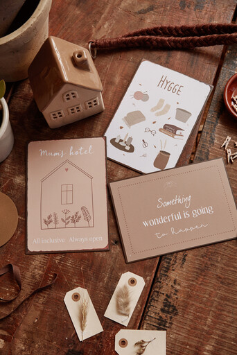 Impressionen zu IB Laursen Metallschild Something wonderful is going to happen, Bild 1