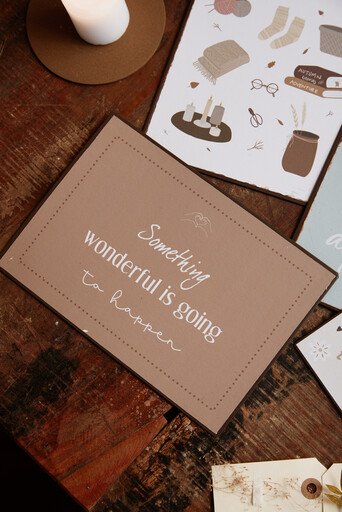 Impressionen zu IB Laursen Metallschild Something wonderful is going to happen, Bild 2