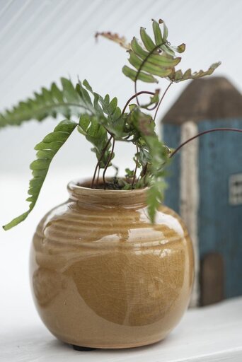 Impressionen zu IB Laursen Mini Vase mit Rillen, Bild 3