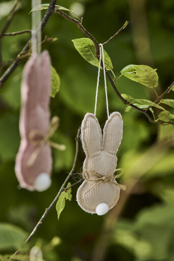 Impressionen zu IB Laursen Osterhase Aufhänger 6er-Set, Bild 3